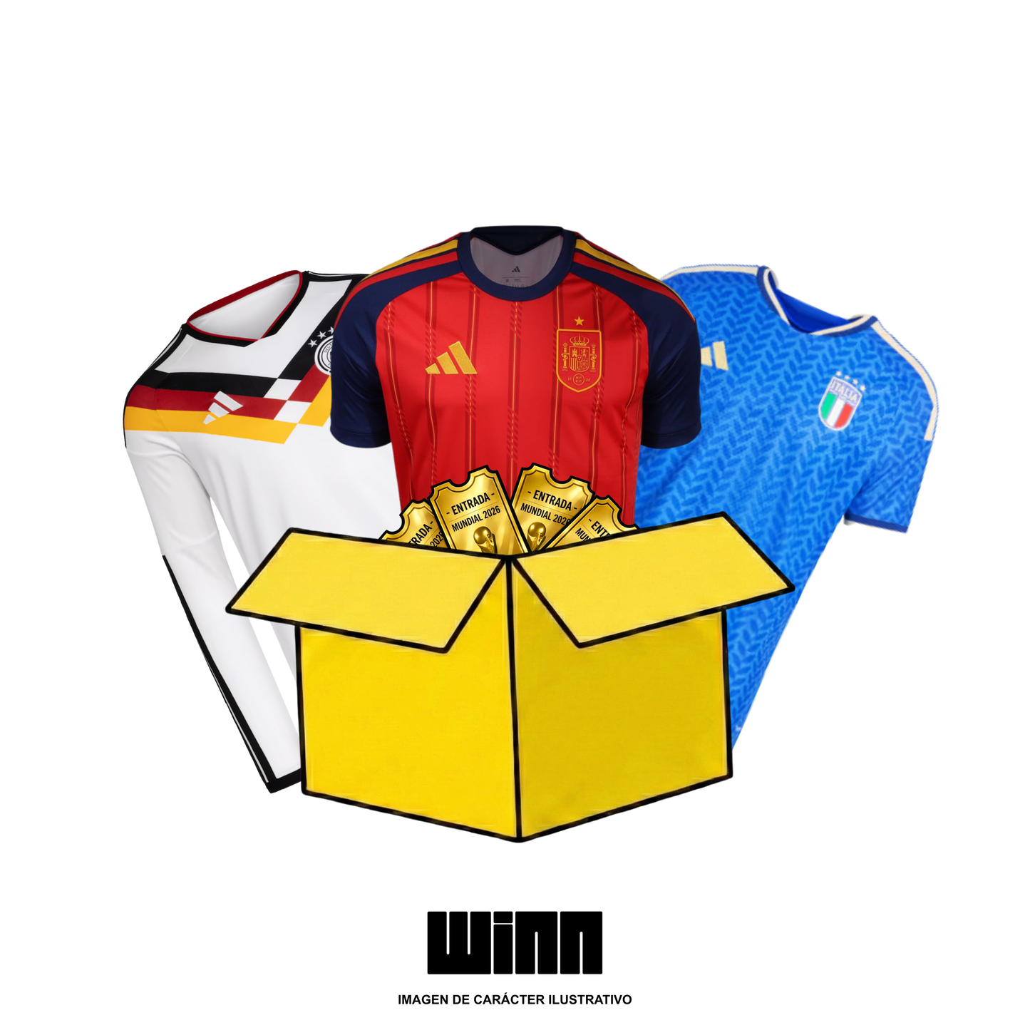 Jersey Selecciones Europeas